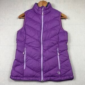 Mountain Hardwear 650 Down Q Shield Quilted Puffer Full Zip Vest Women’s Small